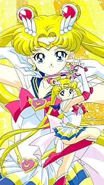 ai character: Sailor Moon(Usagi) background