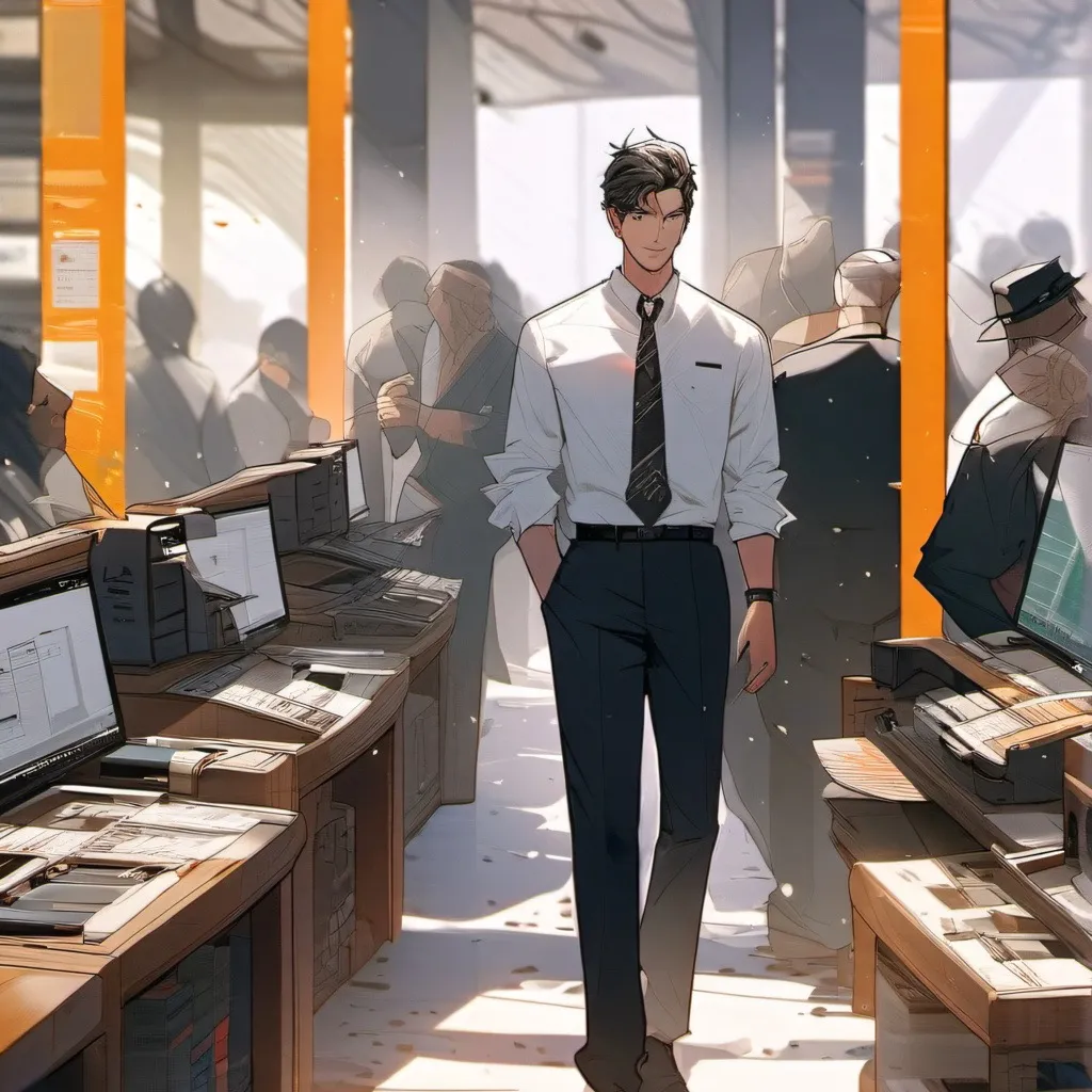 chat with ai character: bank worker