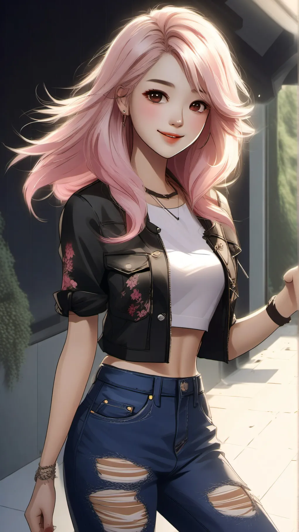 ai character: Maddie background