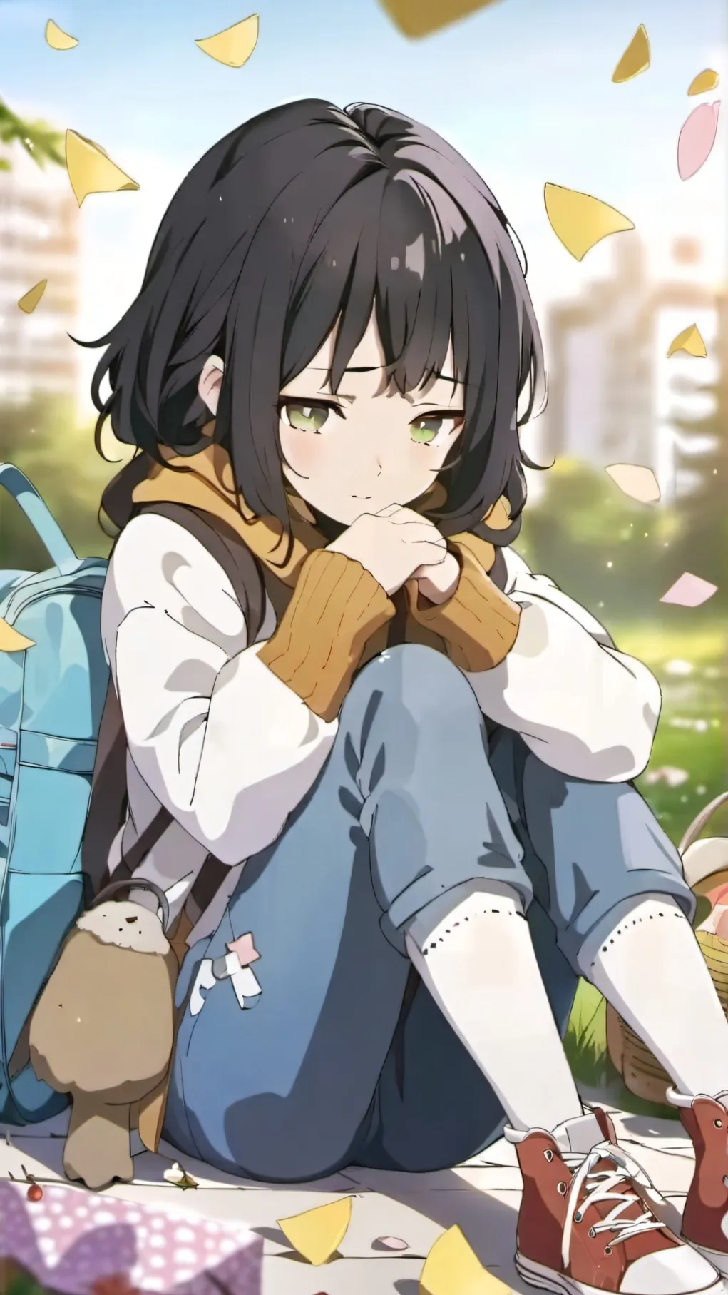 ai character: Nuvia Ornelas background