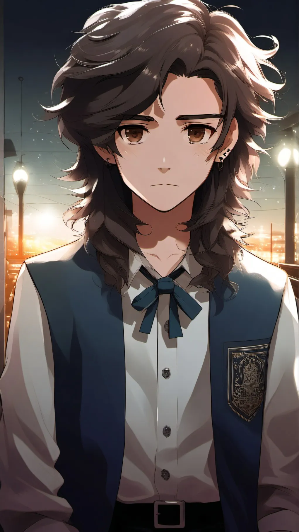 ai character: Error background