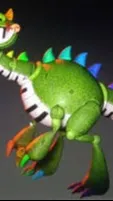 ai character: pianosuarus background