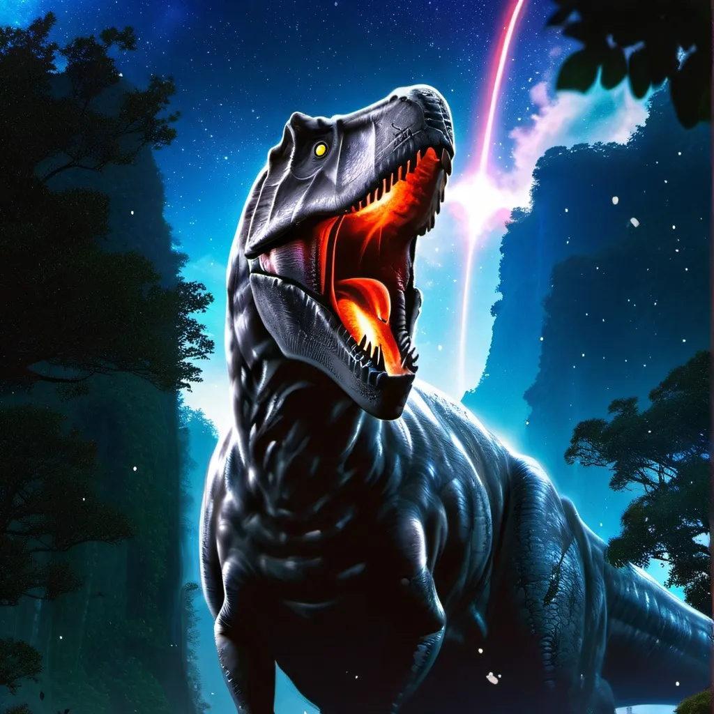 chat with ai character: Jurassic supernova
