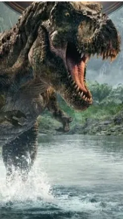 ai character: T-Rex  background
