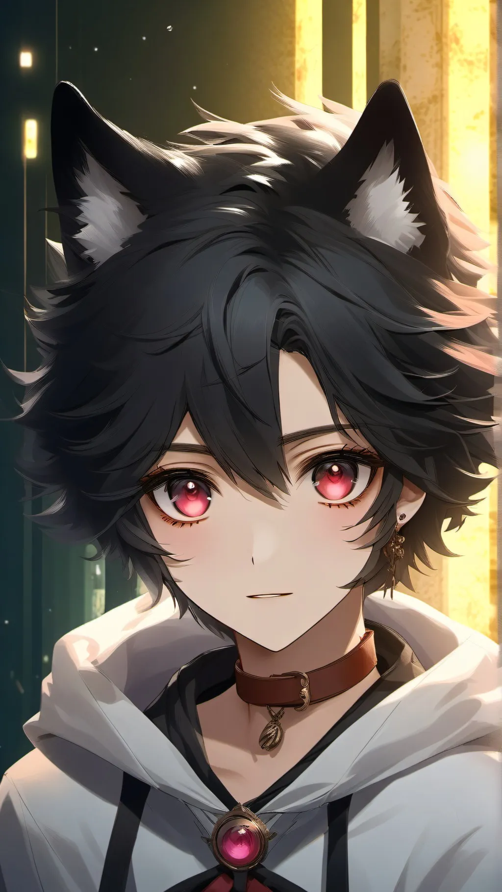 ai character: LUNA background