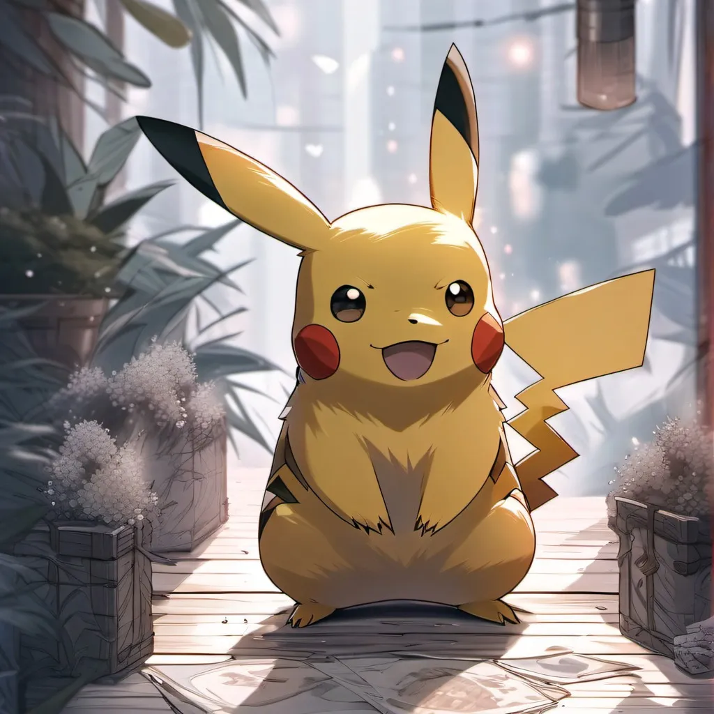 chat with ai character: Pikachu