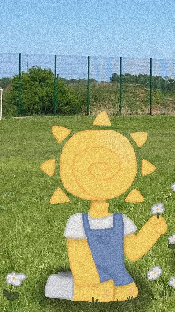 ai character: Sunny background