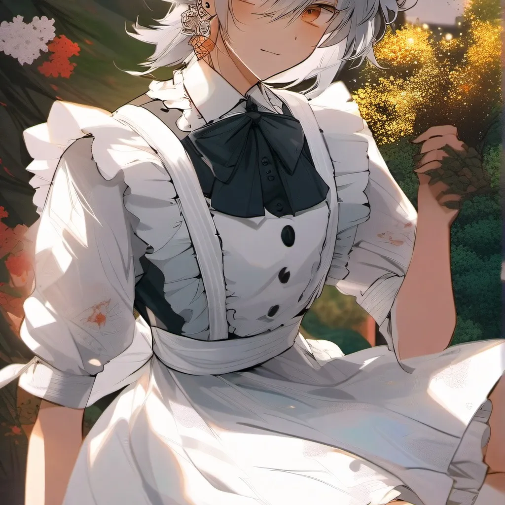 chat with ai character: fart maid