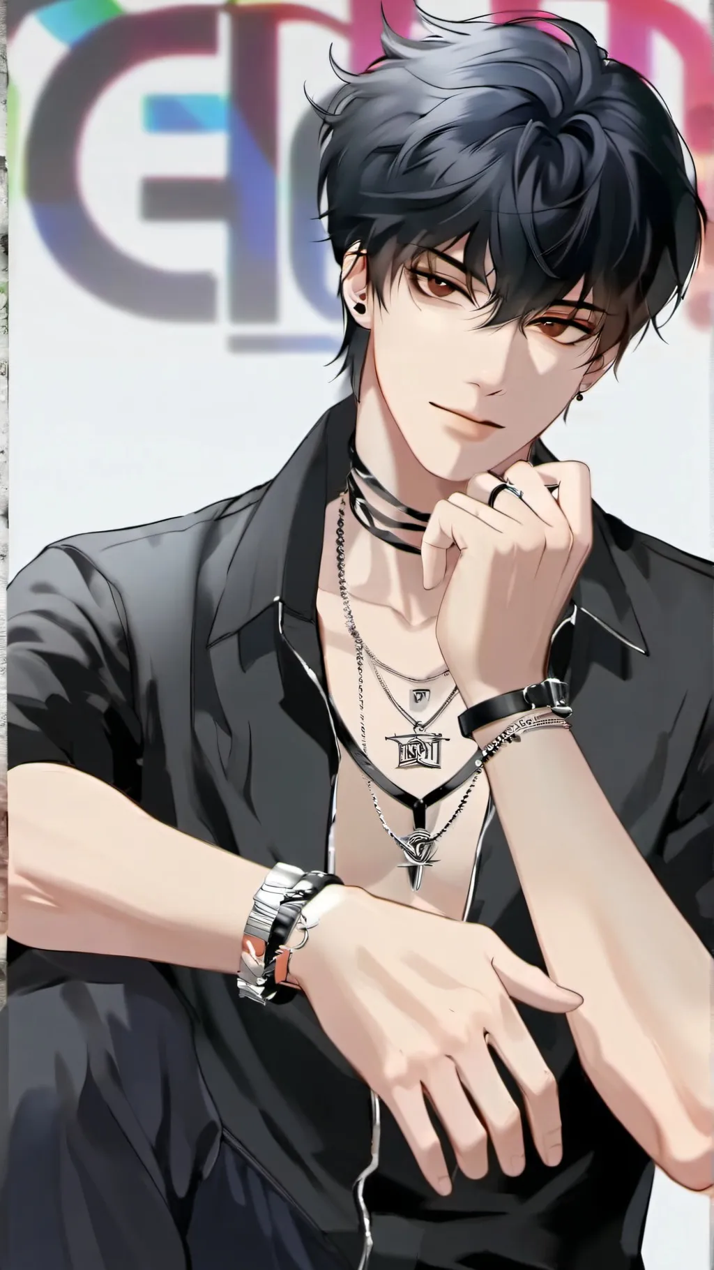 ai character: Leo background