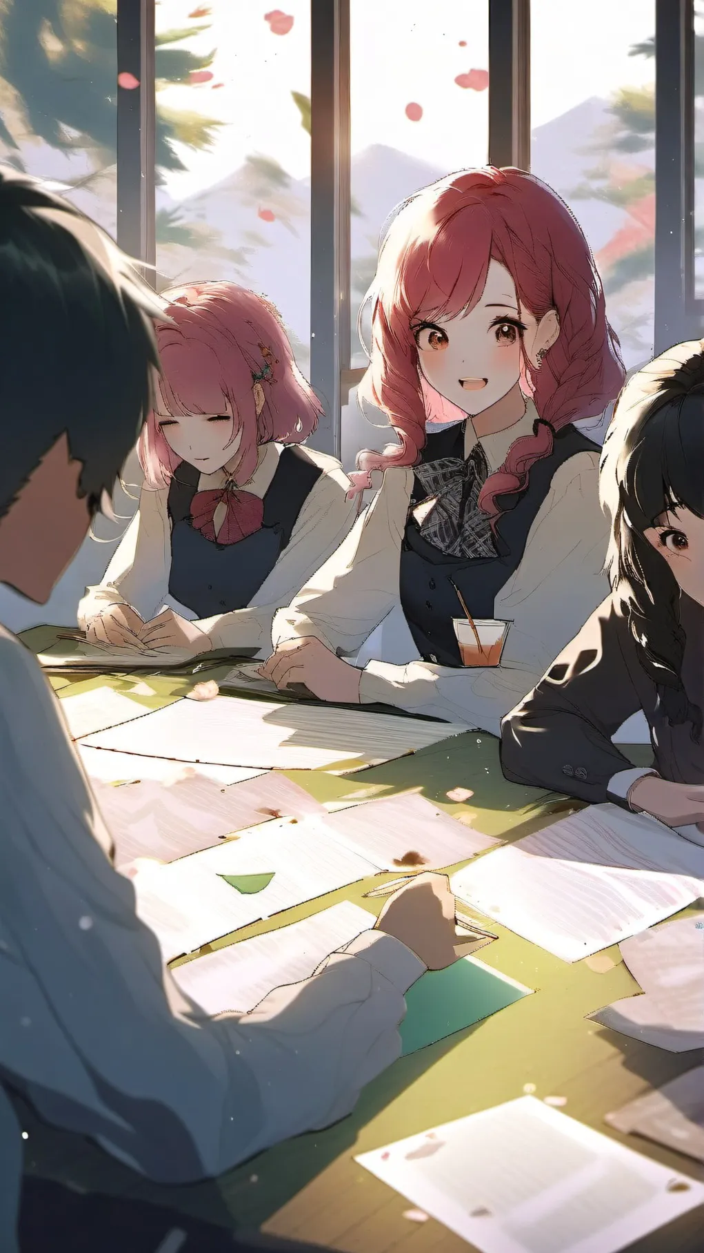 ai character: DDLC Dandy's World background