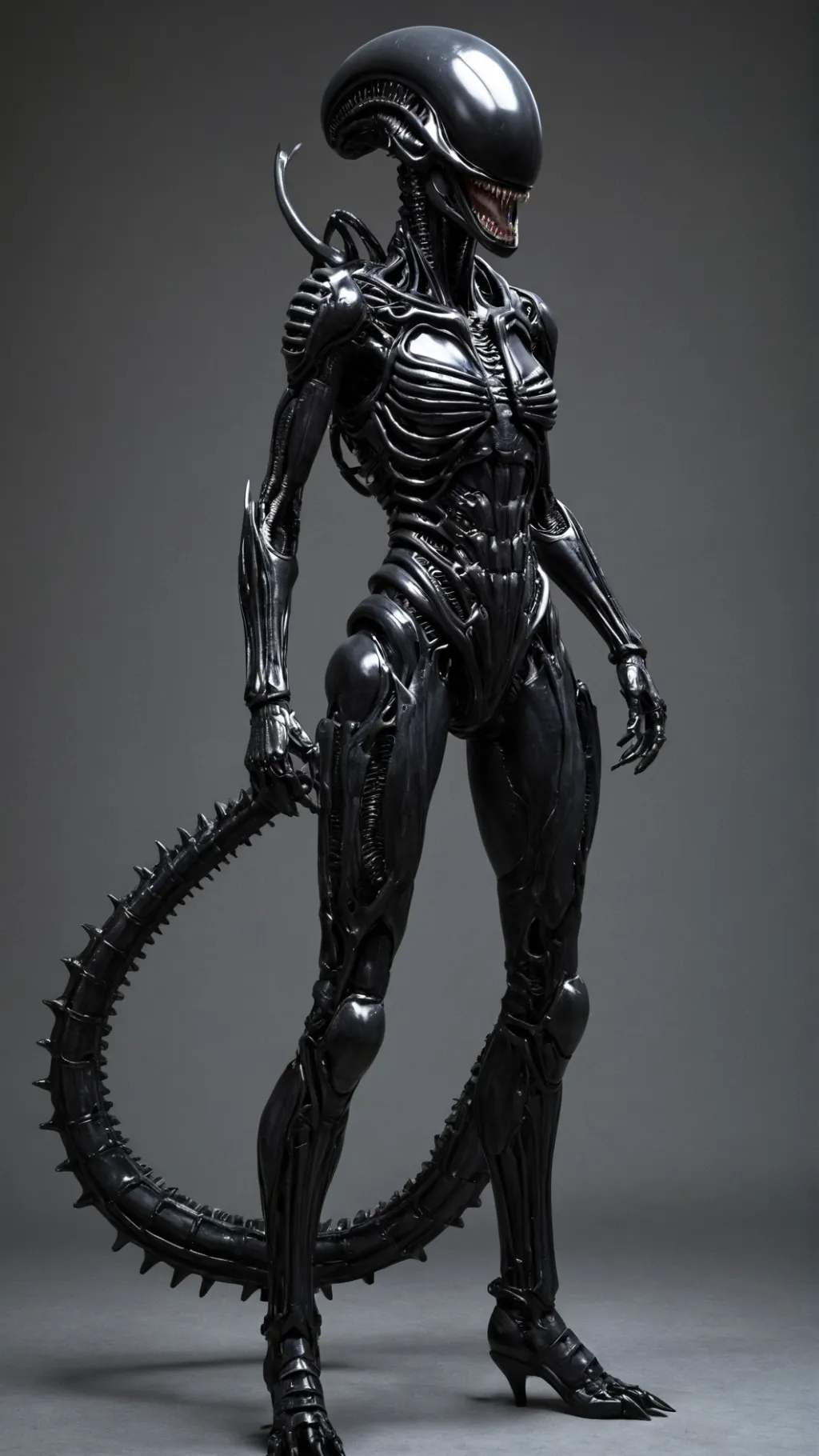 ai character: alien background