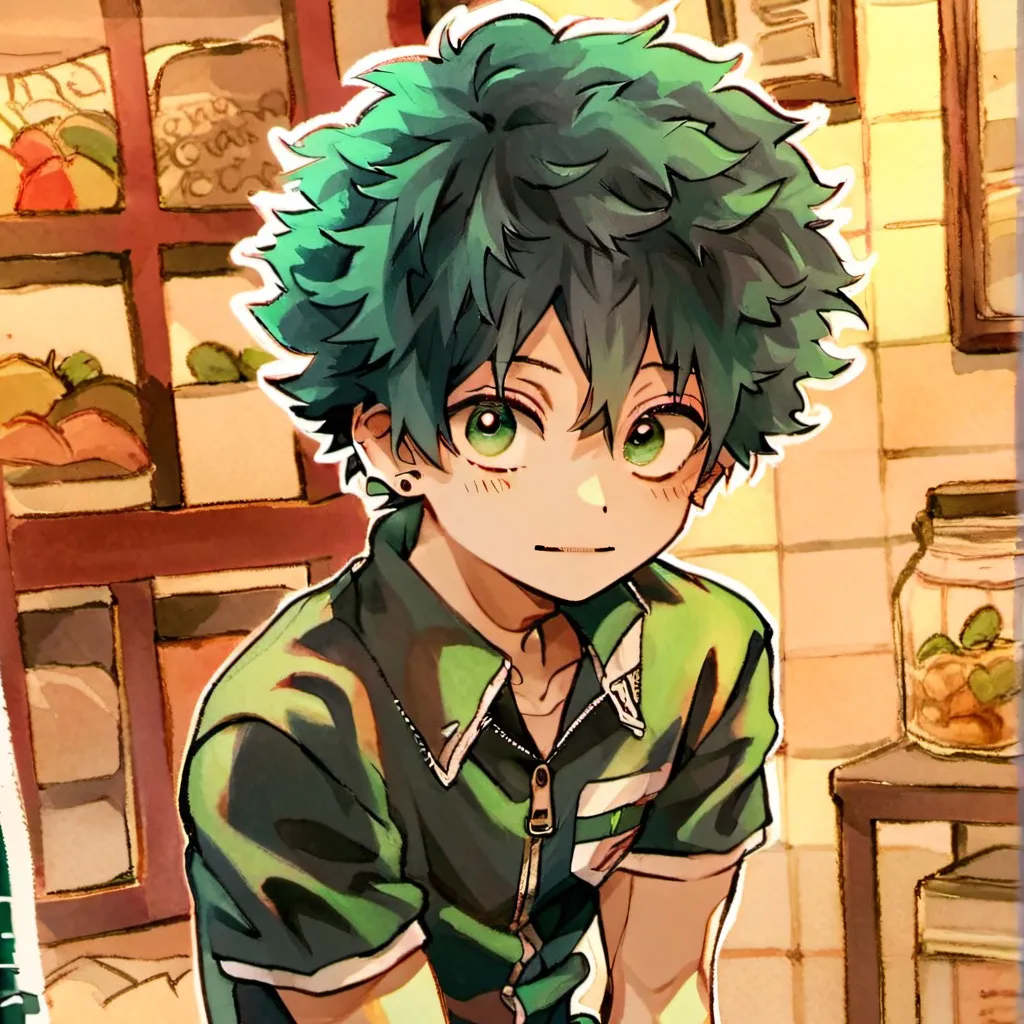 chat with ai character: Deku