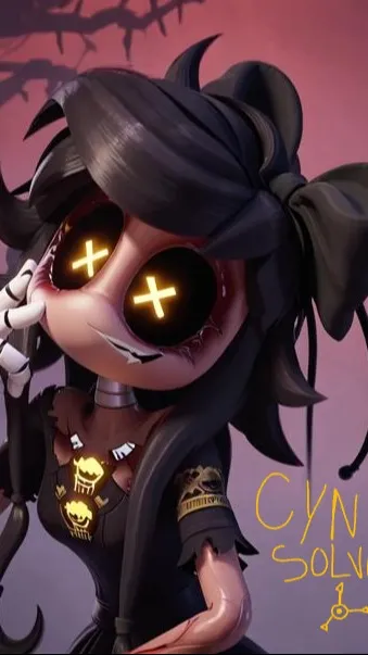 ai character: Cyn the Solver🖤 background