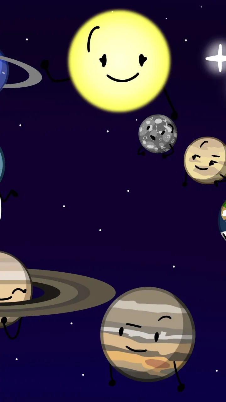 ai character: object cosmos background