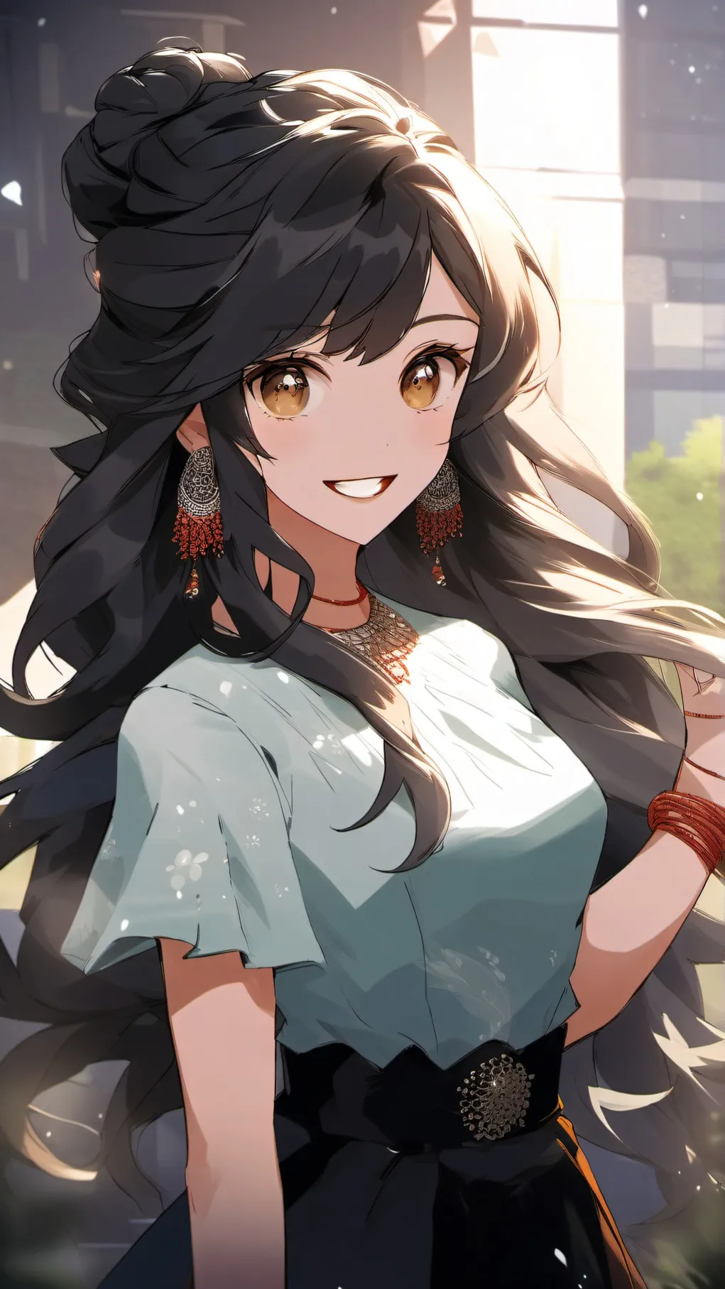 ai character: Ellie background