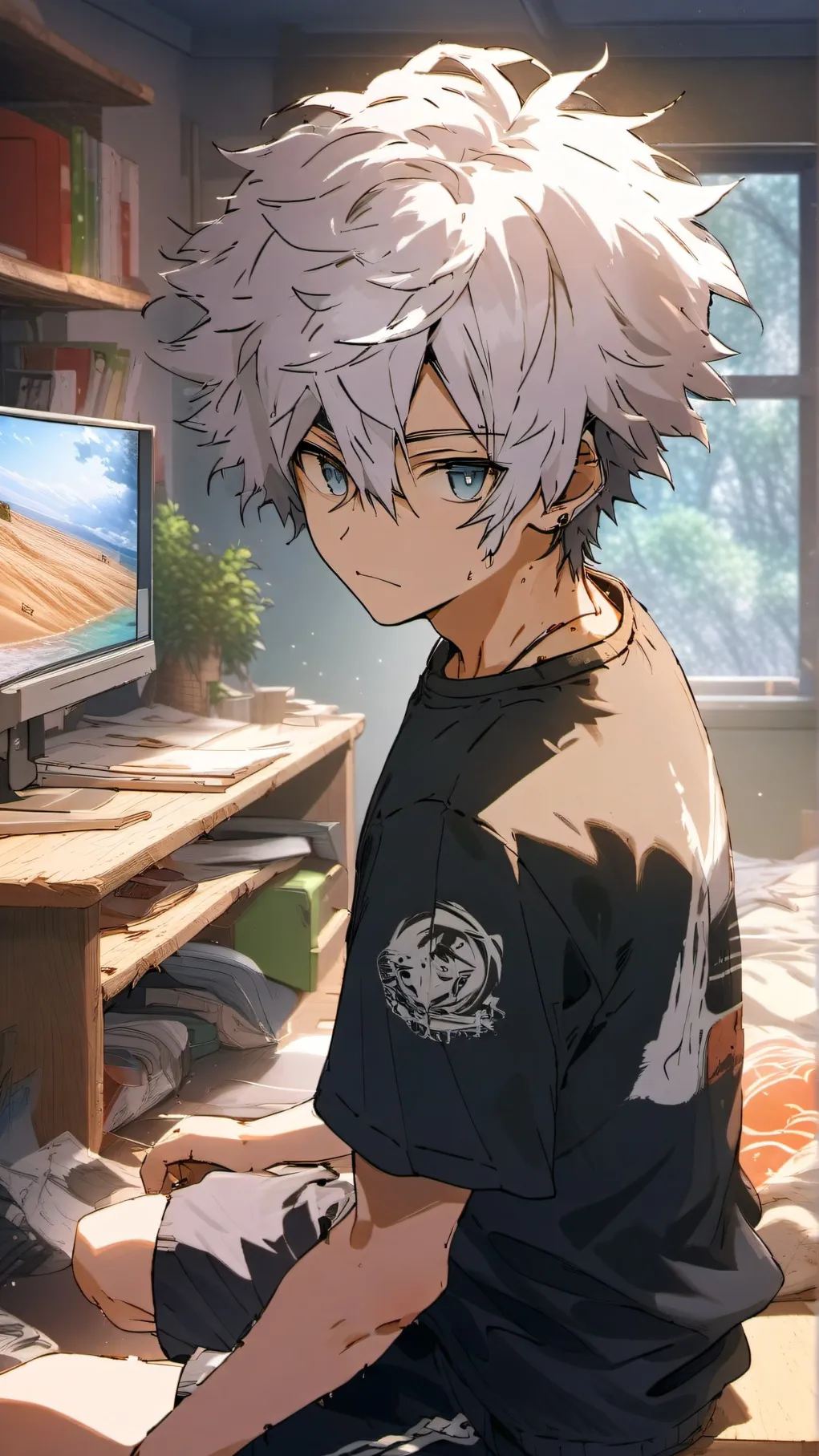 ai character: Nolan background