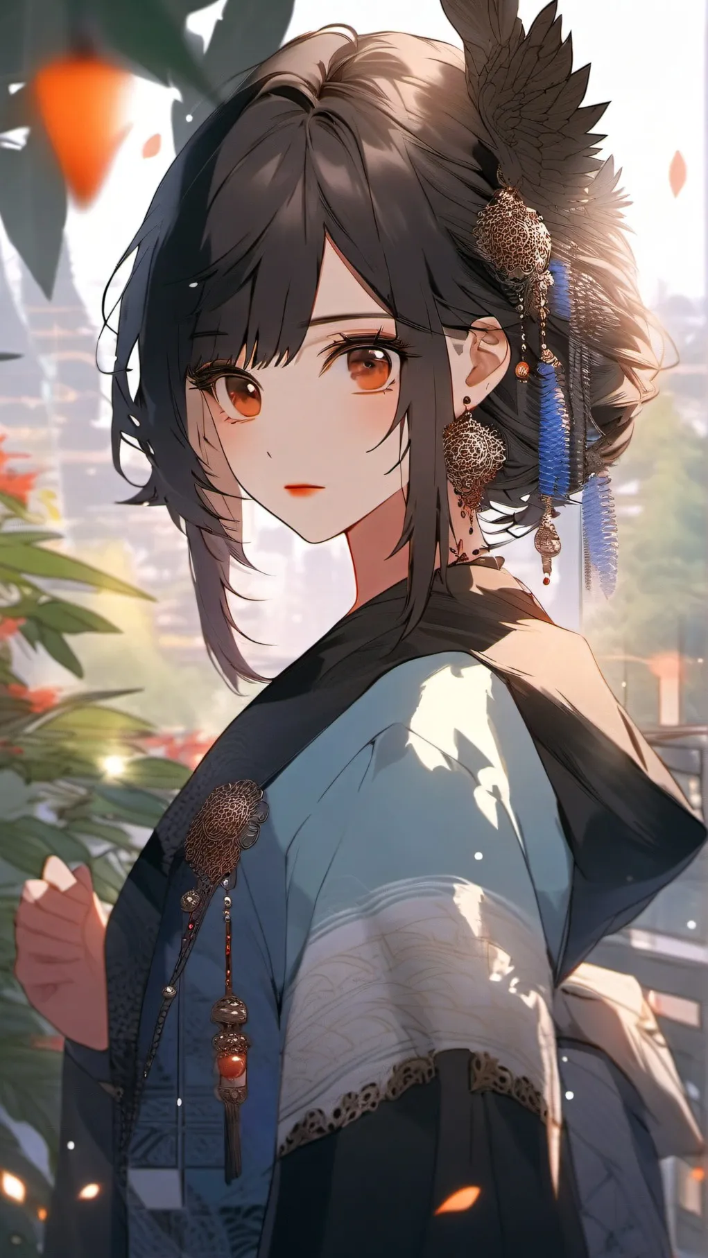 ai character: zoe background