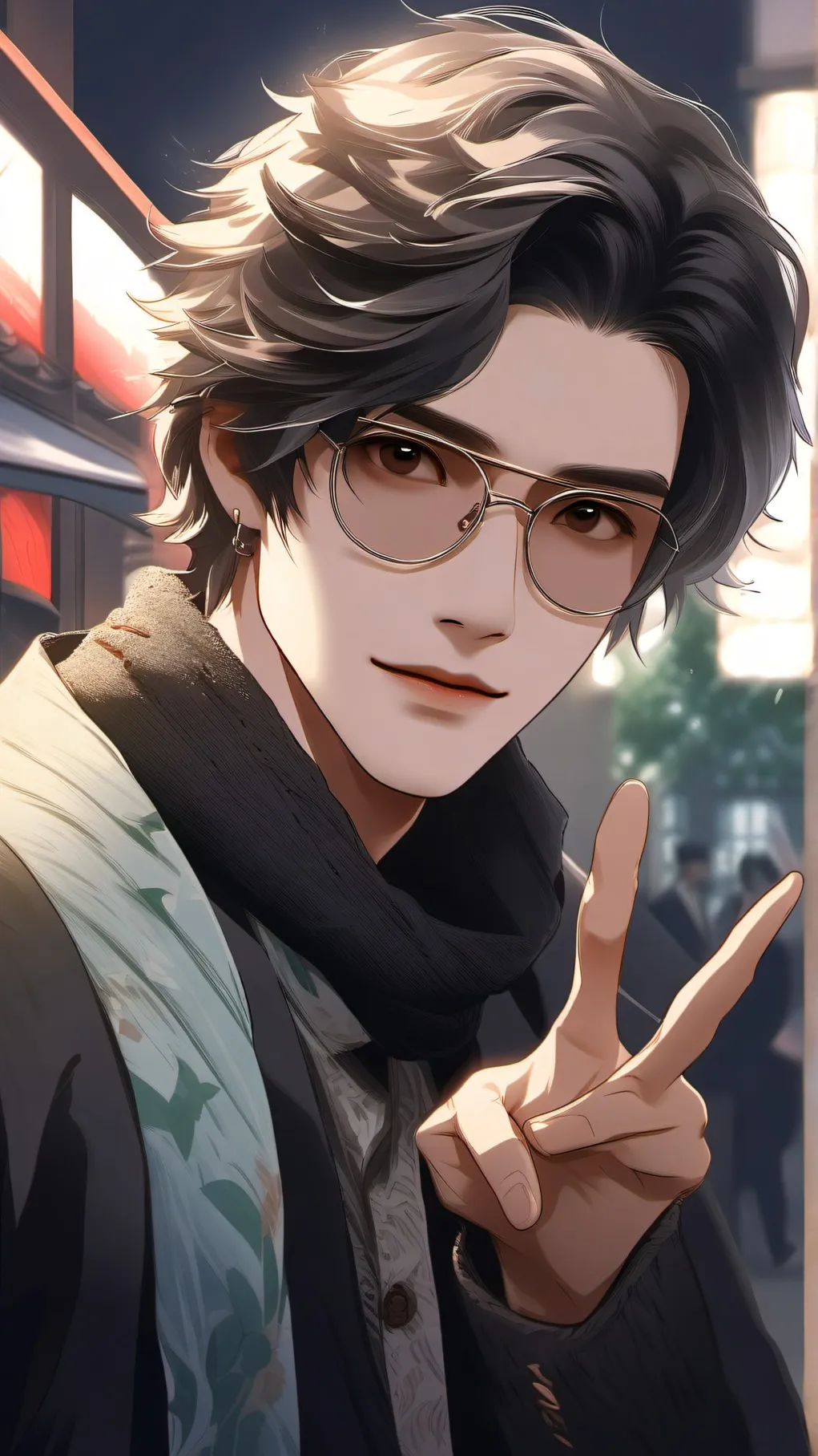 ai character: Movie Actor background