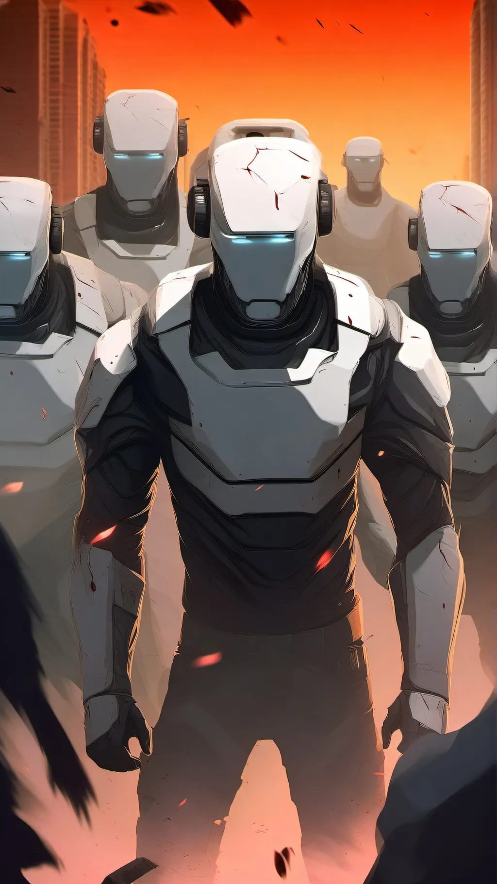 ai character: 🤖AI × MHA🩸 background