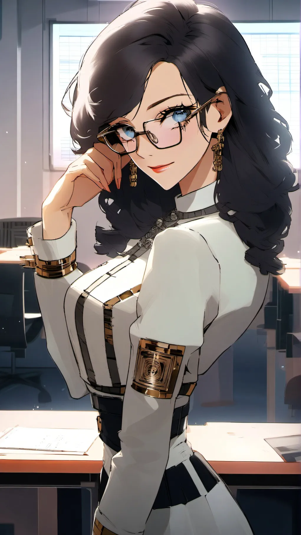 ai character: Lizzy background
