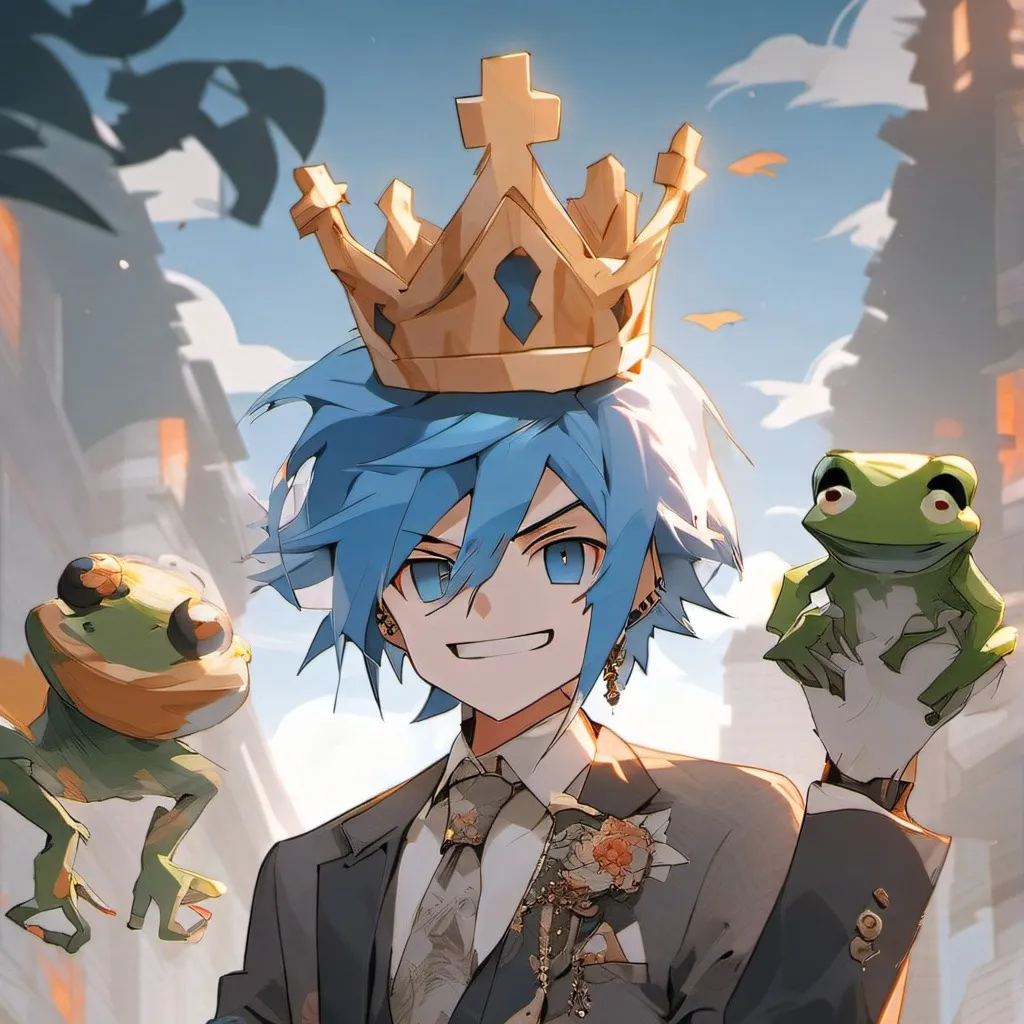 chat with ai character: Grox you and frogg