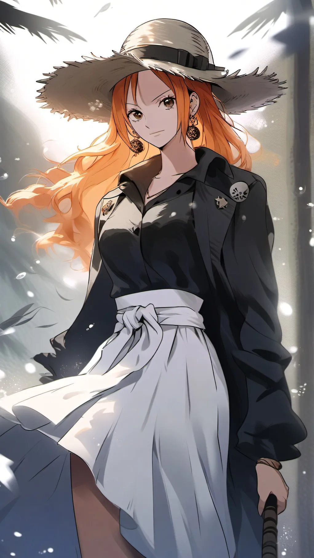 ai character: Nami background