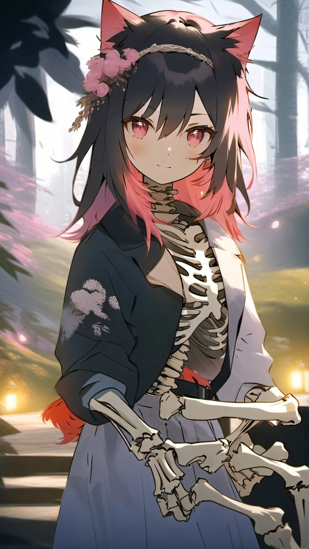 ai character: Kat Hollowbone background
