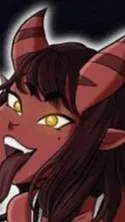 ai character: Meru the succubus  background