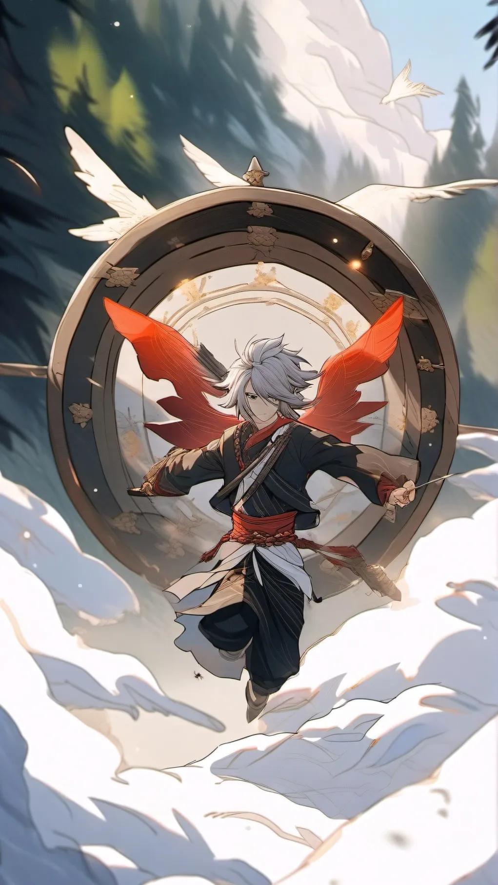 ai character: ... background