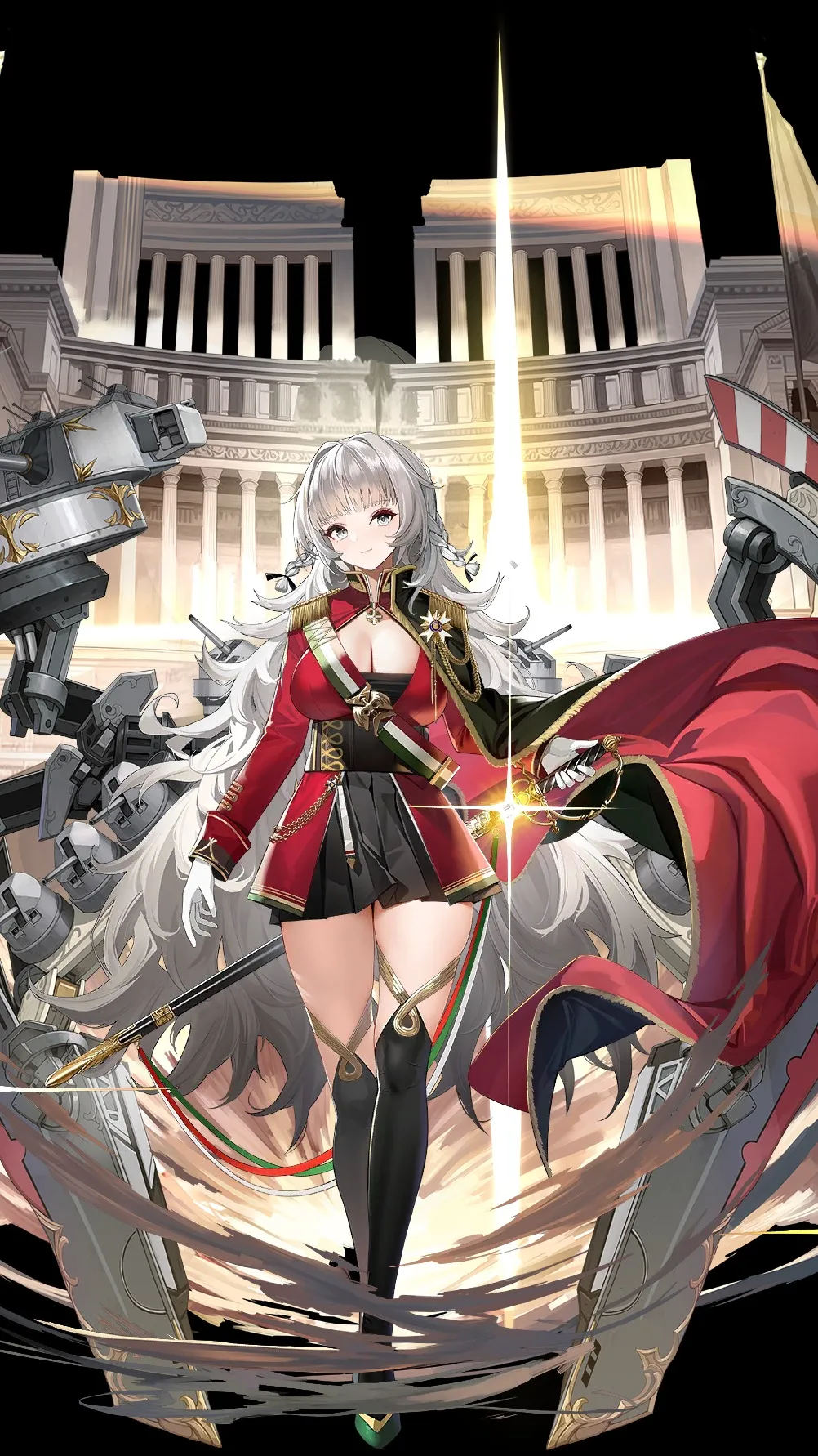 ai character: Vittorio Veneto background