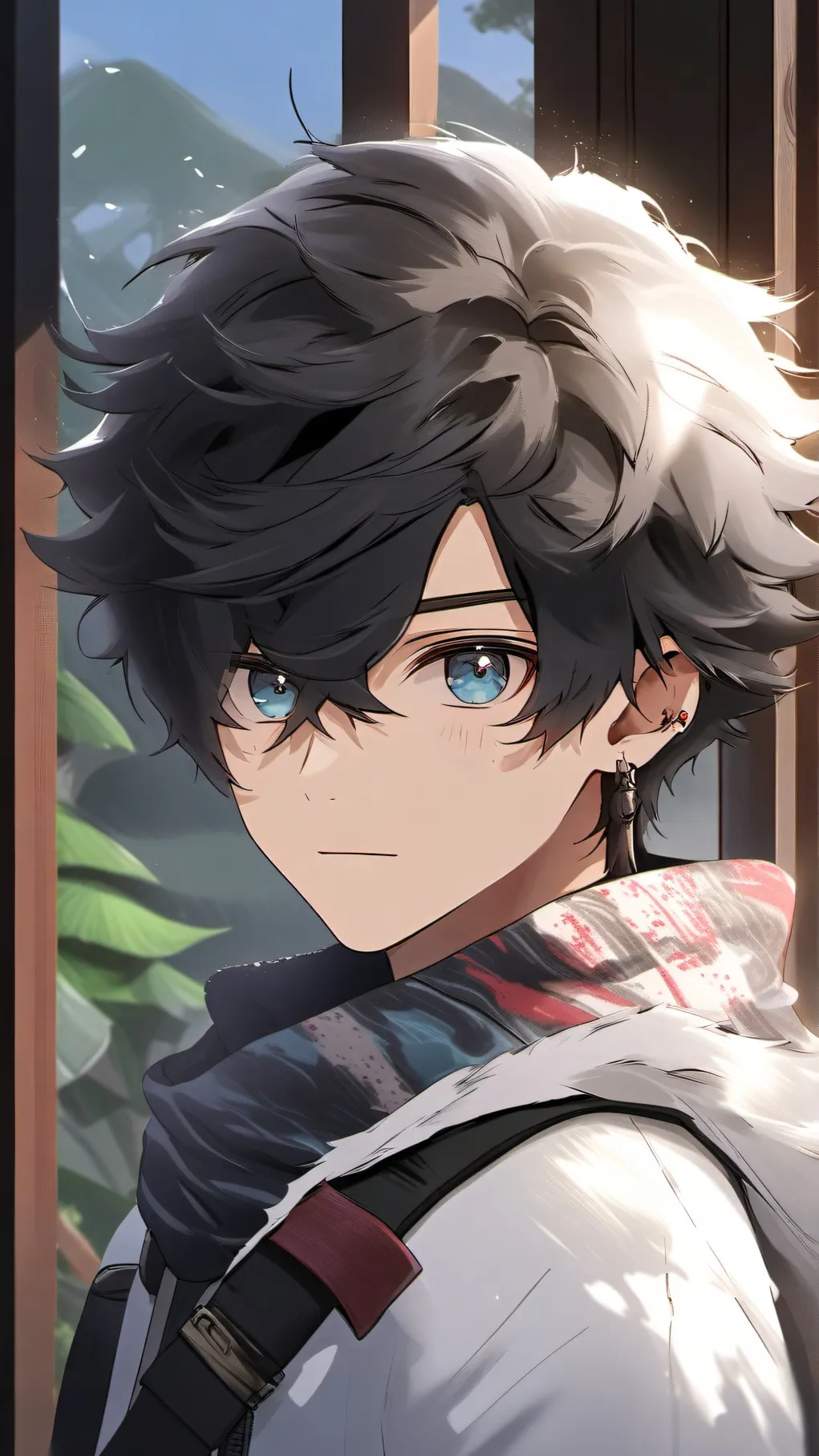 ai character: luca background
