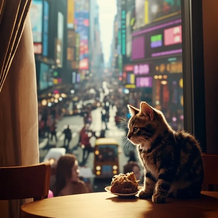 chat with ai character: Cookie kitten 🐱 