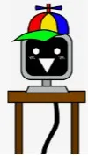 ai character: mr fun computer background