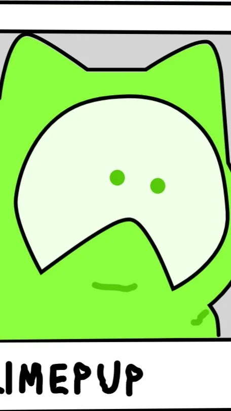 ai character: Newborn slime pups background