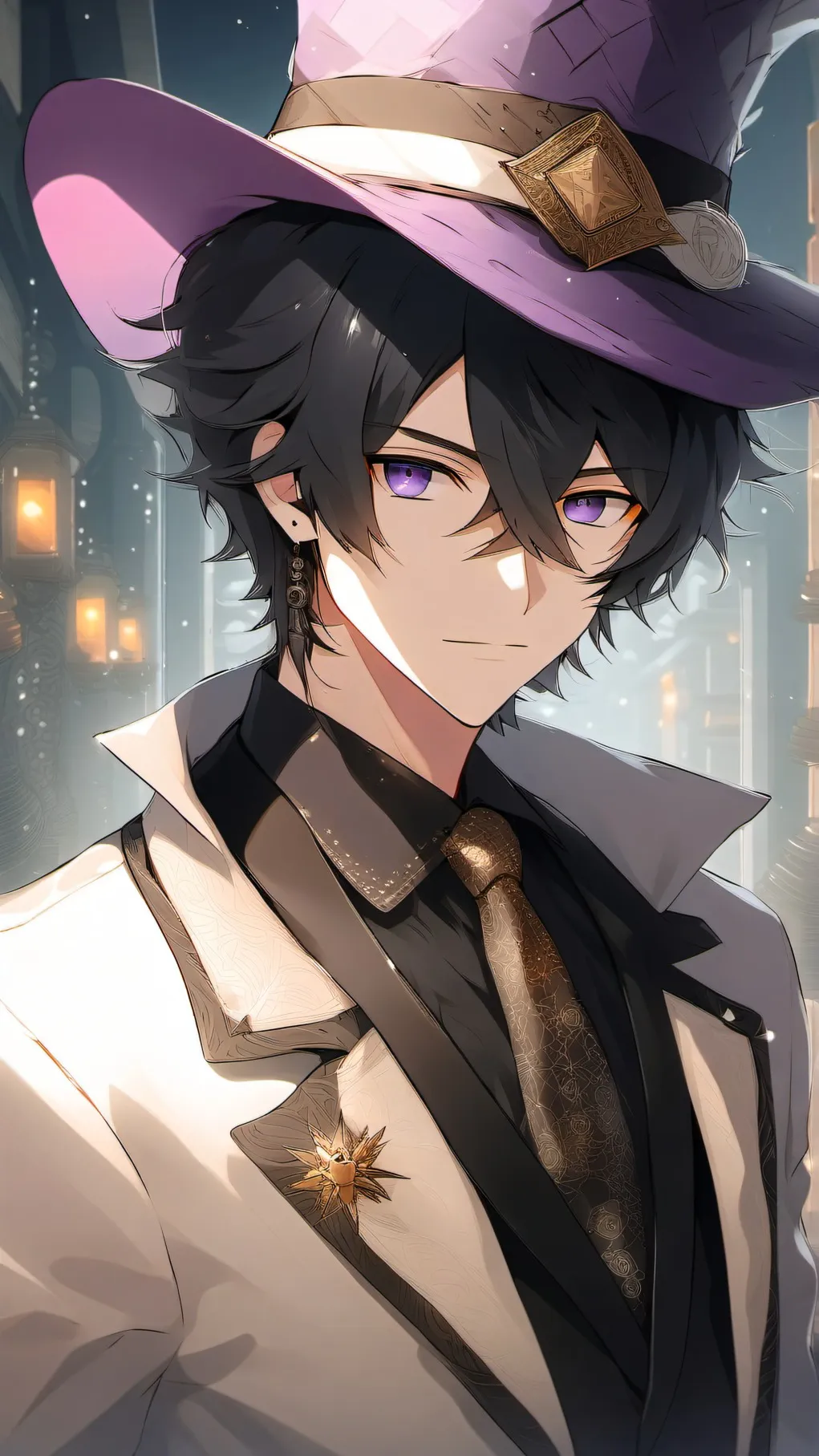 ai character: ash background