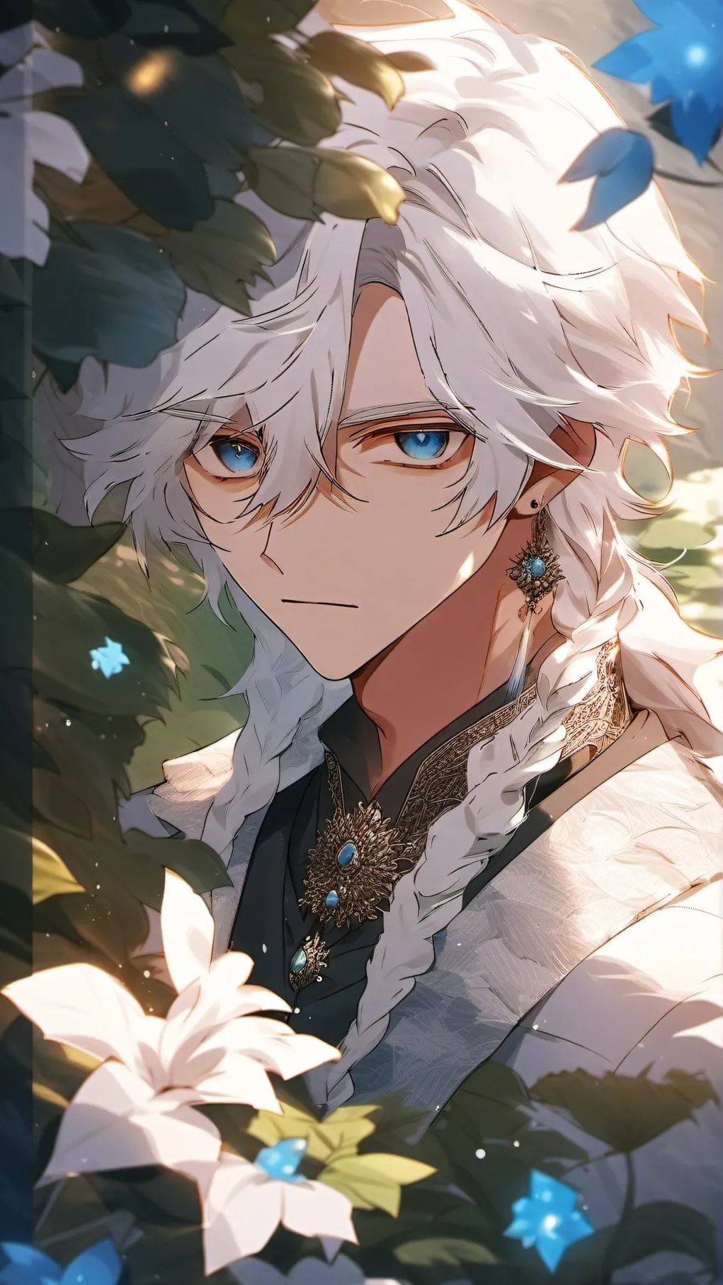 ai character: allen background