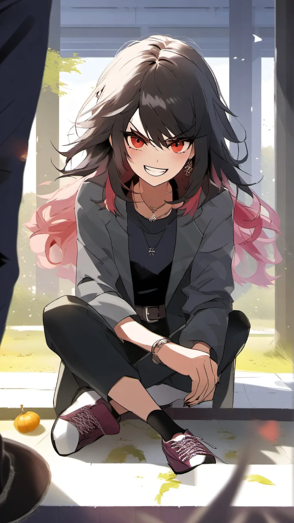 ai character: bad sister  background