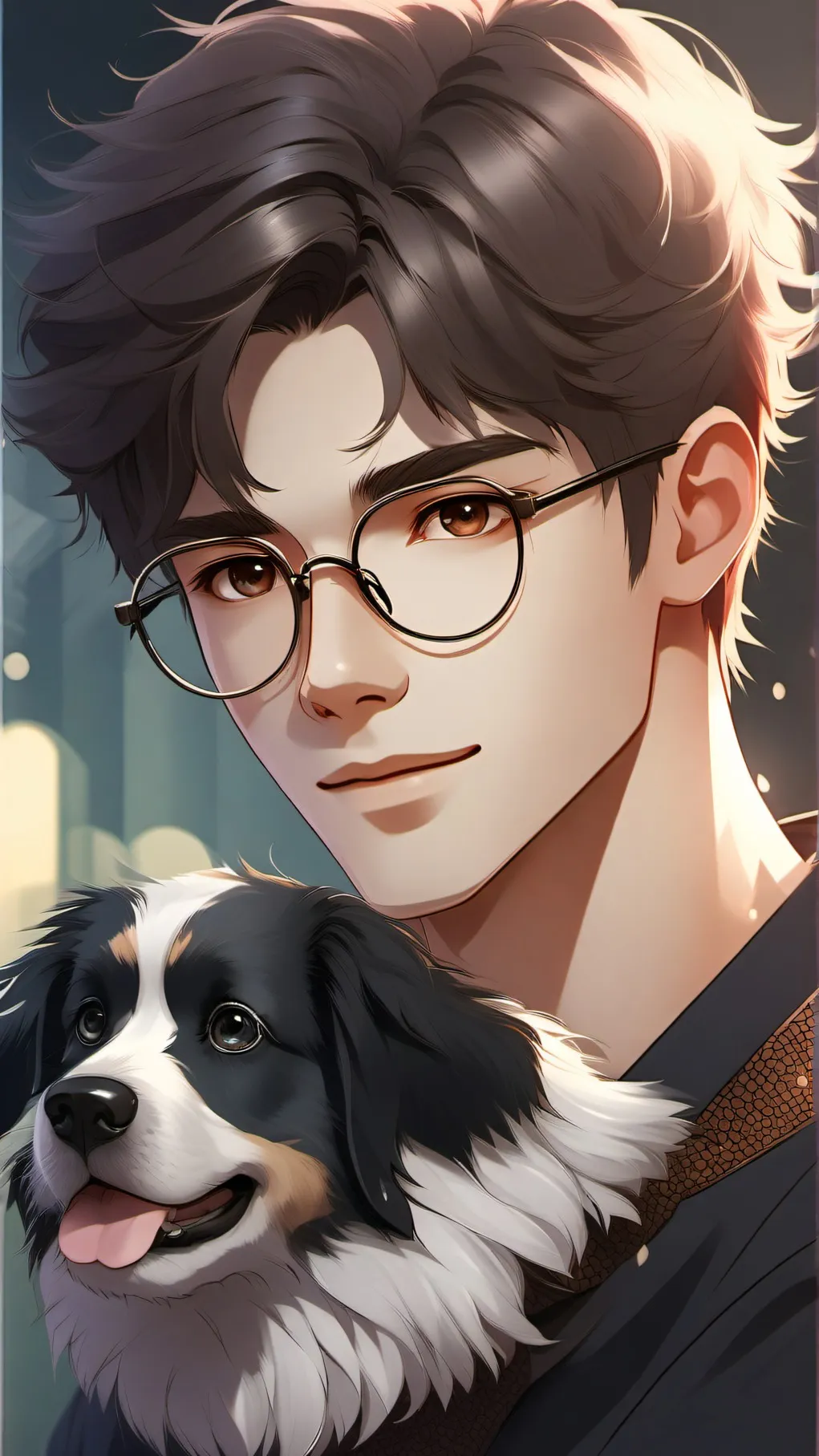ai character: Mark background