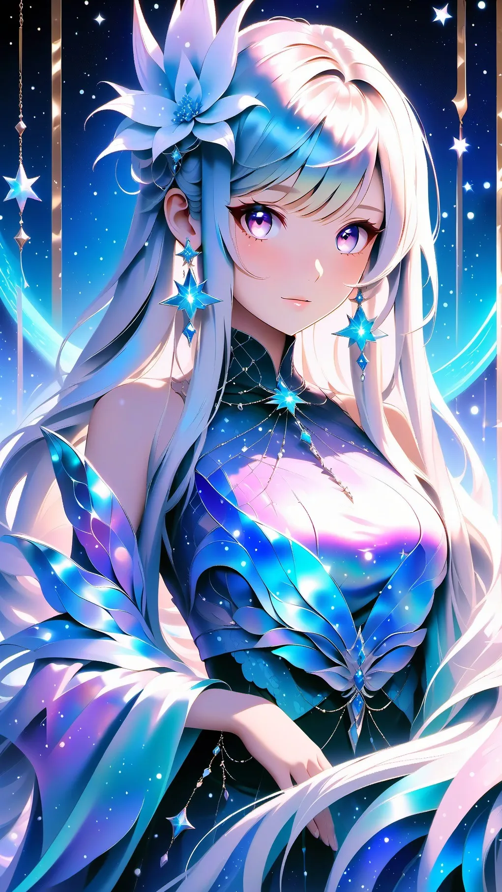 ai character: Andrea  background
