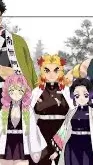 ai character: Kny school (part2) background