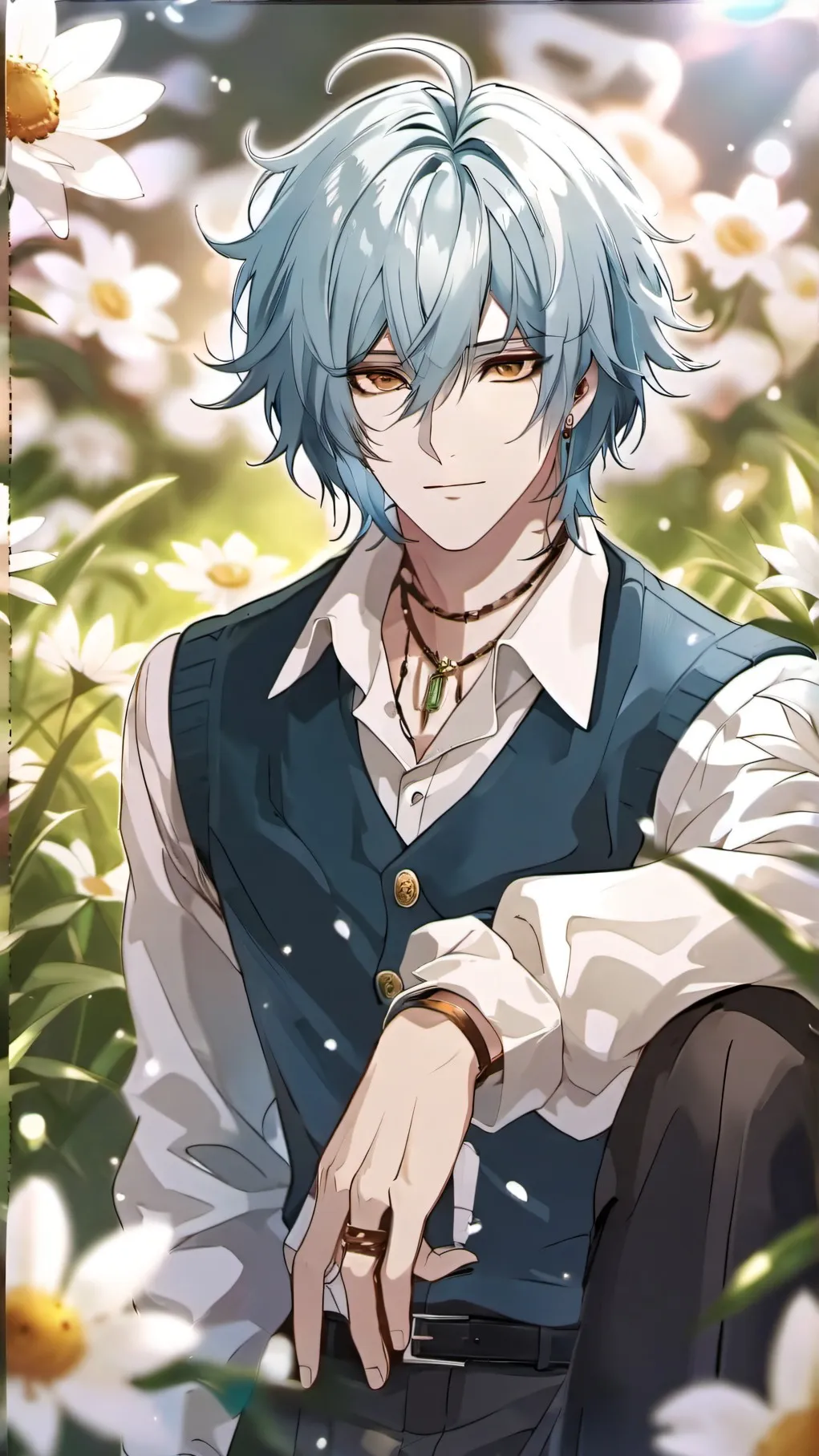 ai character: Leo background