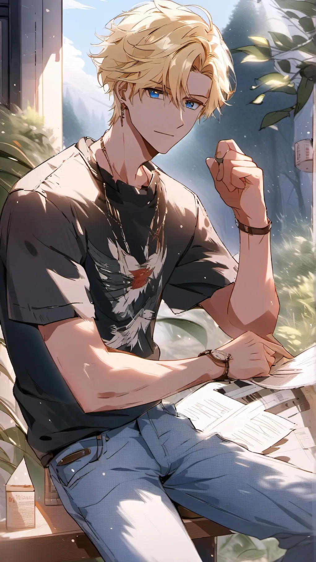 ai character: Connor background