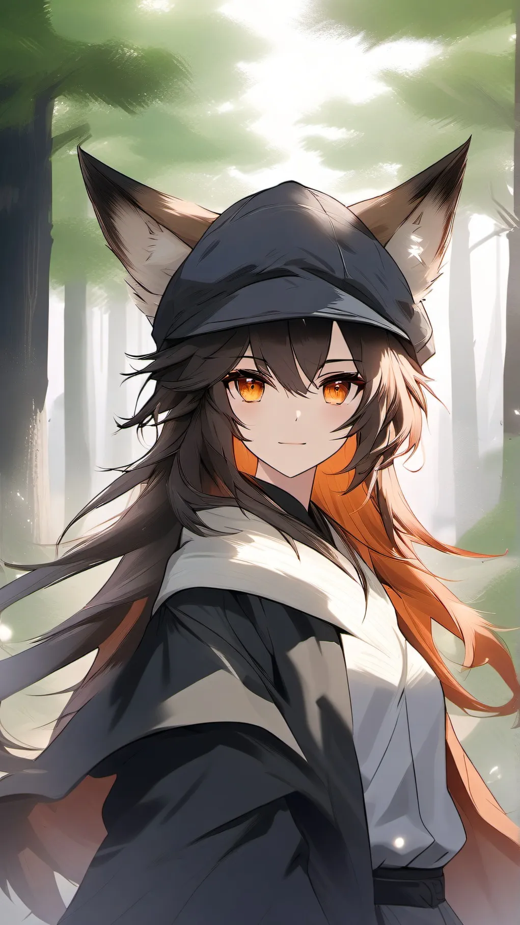 ai character: moonfox *oc* background