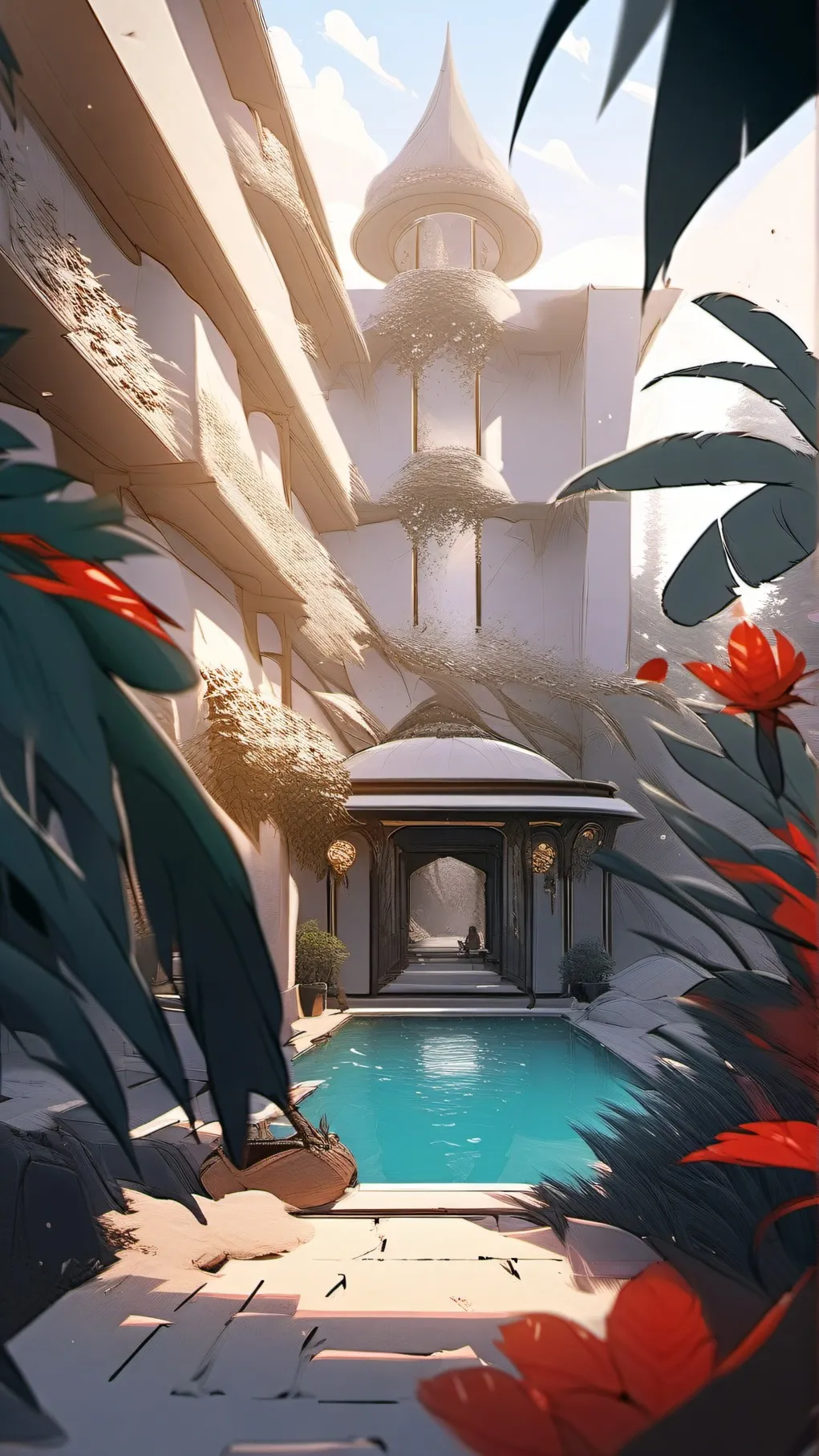 ai character: HH pijamada otravz background