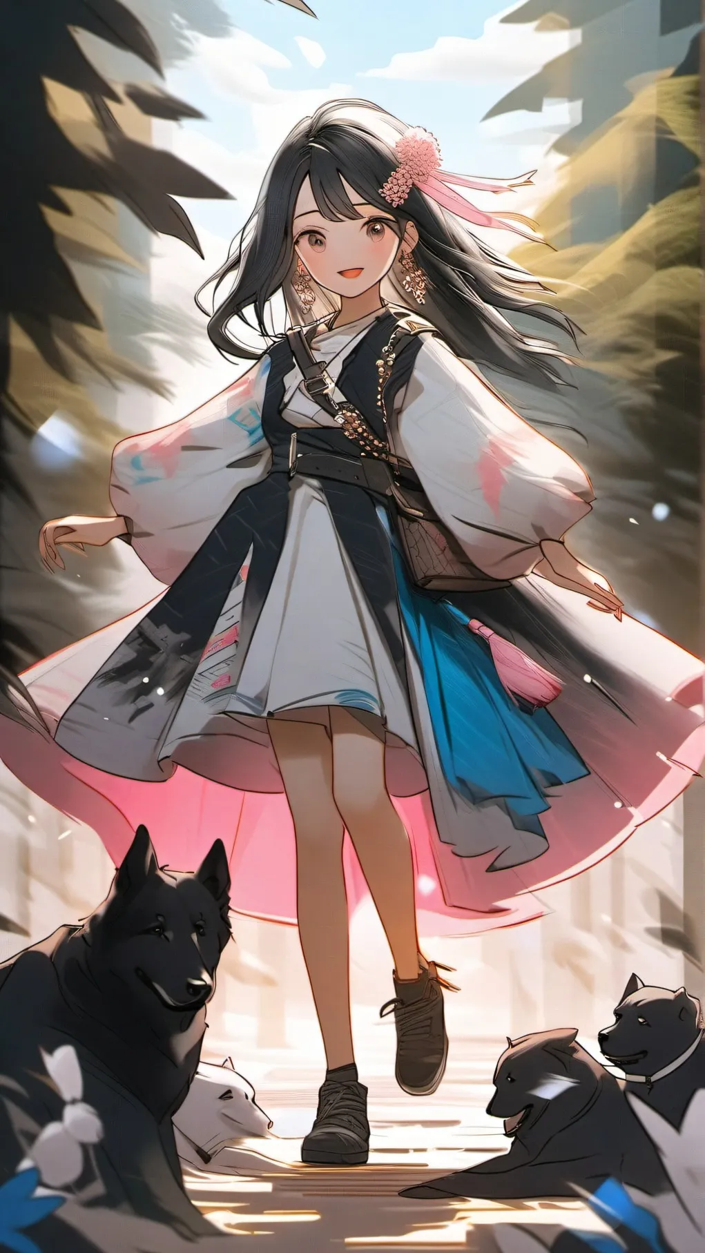 ai character: Starhall and Seb background