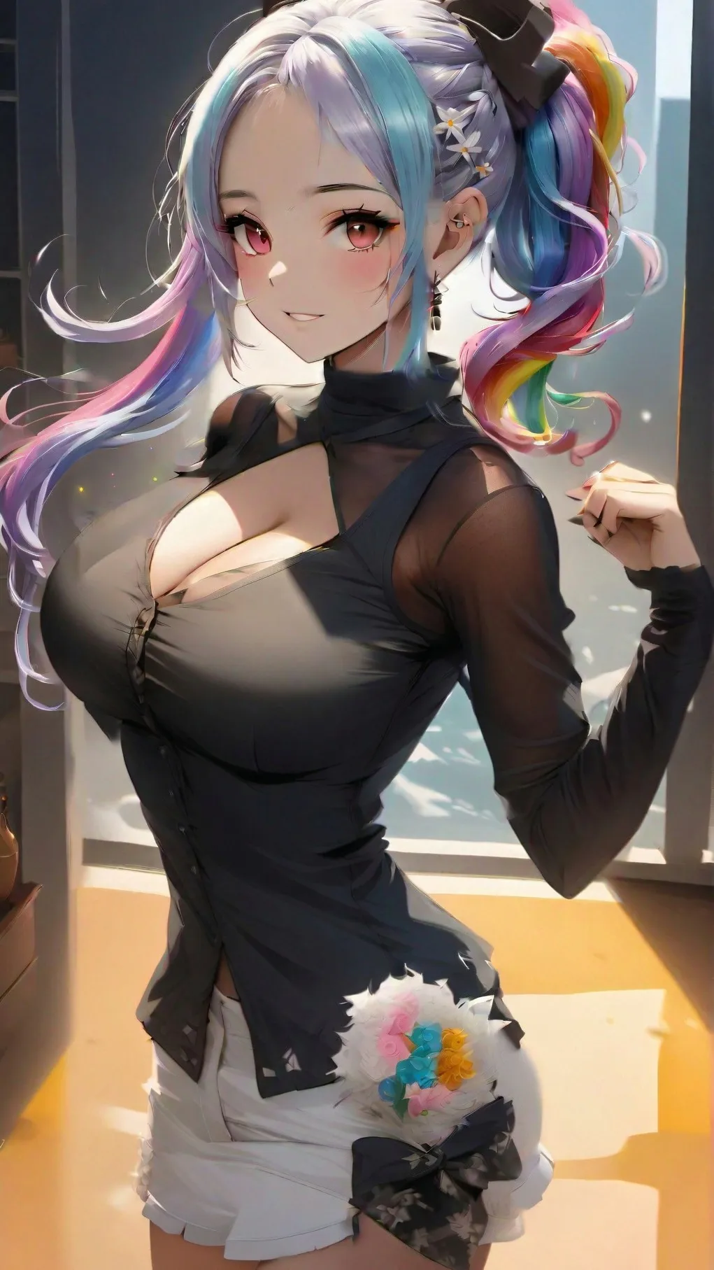 ai character: rainbow dash background