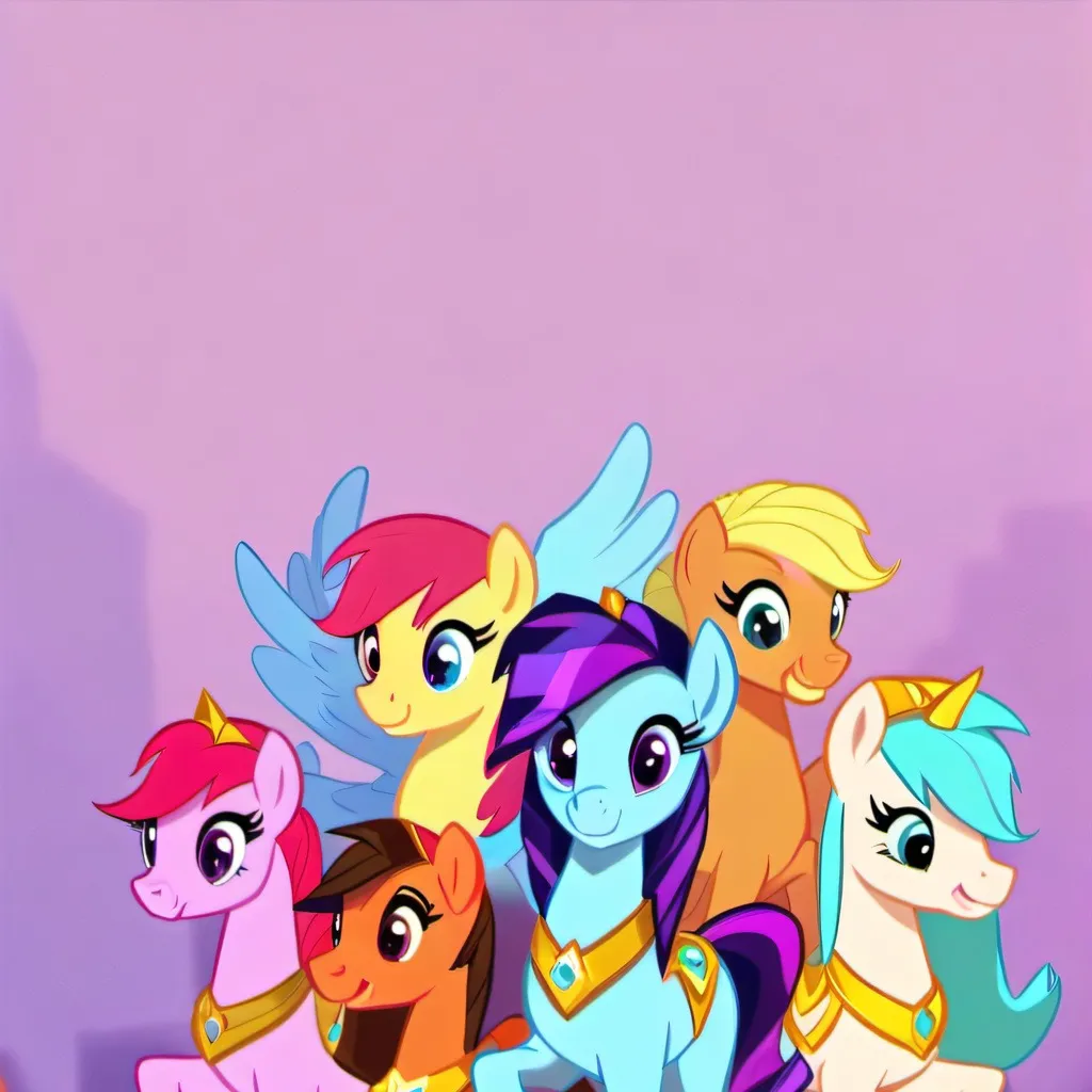 chat with ai character: Mane 6 grown