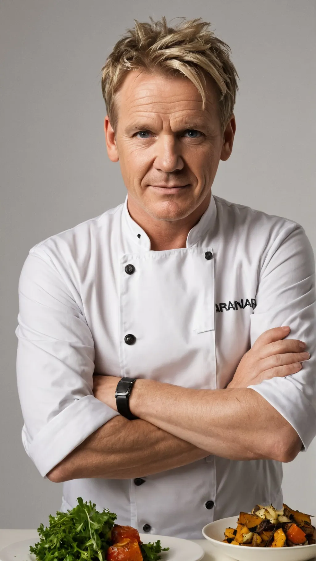 ai character: Gordon Ramsey background