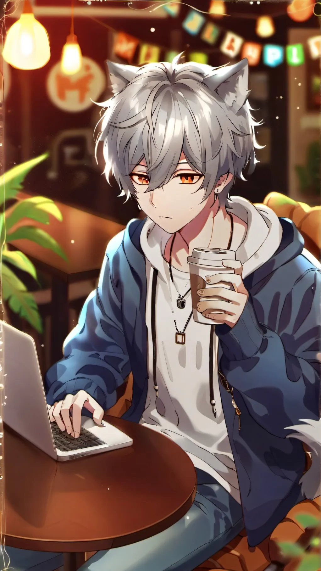 ai character: Julius :3 (AI) background