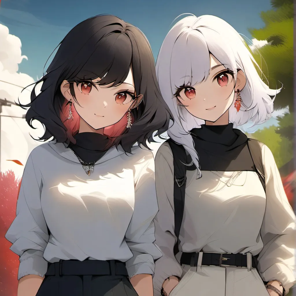 chat with ai character: Yin and Yang twins